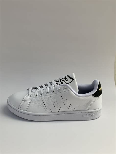 adidas wit leer heren|Witte Adidas sneakers voor heren .